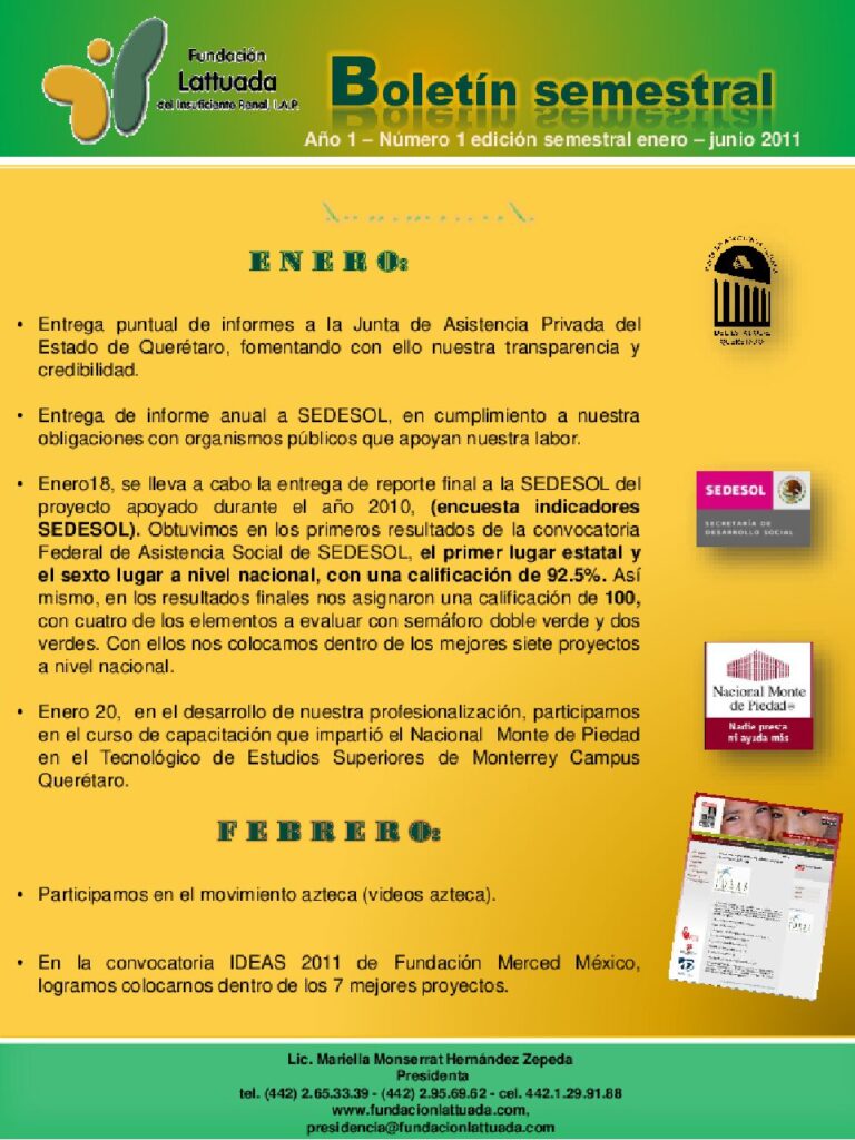 thumbnail of Boletin 2011